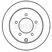 BORG & BECK Тормозной диск BBD4753